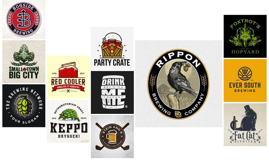 Beer Brand Logo - 47 beer and brewery logos to drink in - 99designs