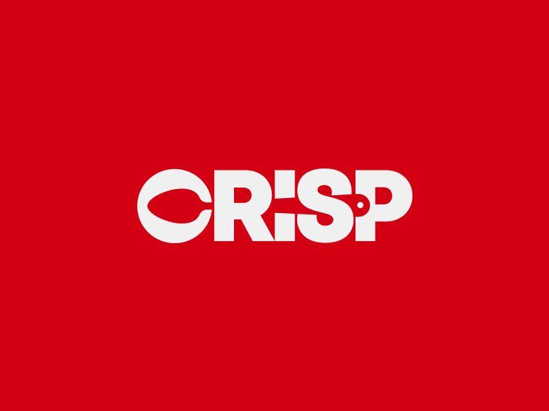 Red Designer Logo - Crisp Restaurant Logo | logo | Logos, Logo design, Logo restaurant