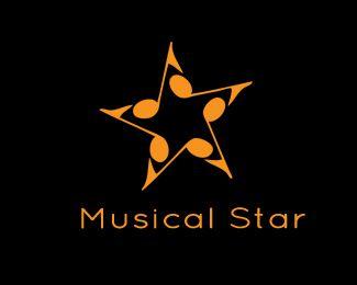 Musical Star Logo - Musical star Designed by shoji | BrandCrowd