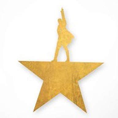 Musical Star Logo - Official Hamilton An American Musical Logo Lapel Pin