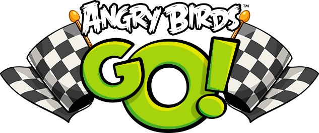 Angry Birds Go Logo - Image - AngryBirdsGo!LogowithRaceFlags.png | Logopedia | FANDOM ...