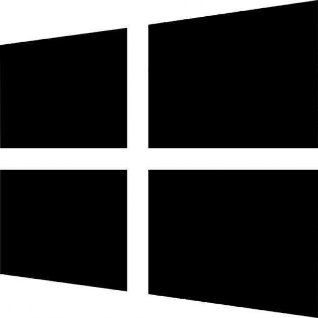 Black and White Windows Logo - Win PNG Black And White Transparent Win Black And White.PNG Image
