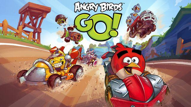 Angry Birds Go Logo - Angry Birds Go Review