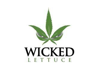 Lettuce Leaf Logo - Wicked Lettuce logo design