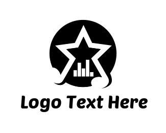 Musical Star Logo - Musical Note Logo Maker