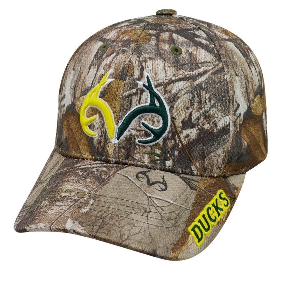 Oregon Ducks Camo Logo - Realtree Logo University of Oregon Ducks Camo Hat | #1799658984