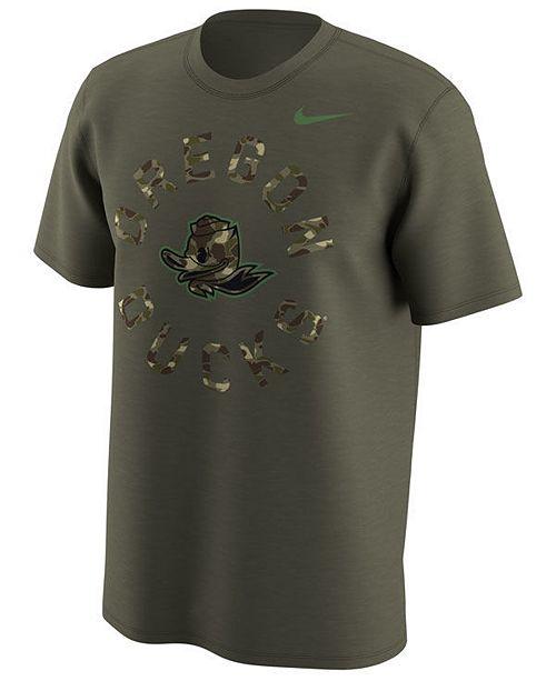 Oregon Ducks Camo Logo - Nike Men's Oregon Ducks Camo Legend Logo T-Shirt - Sports Fan Shop ...