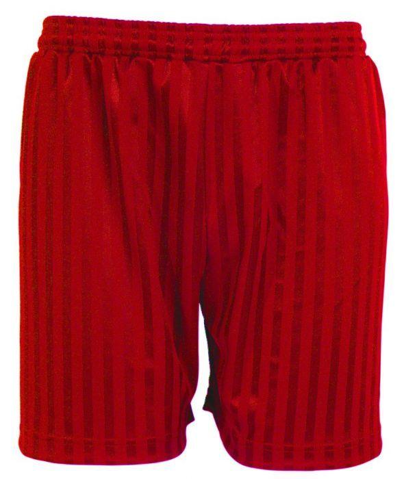 Red No Logo - Red Shorts - Plain (No Logo)