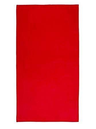 Red No Logo - adidas Towel Red Plain No Logo 140cm x 70cm AY8609 100% Cotton