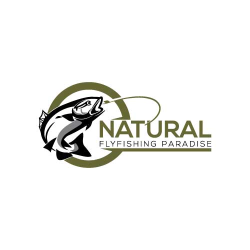Paradise Natural Logo - Feminine, Colorful Logo Design for the ranch is a natural flyfishing