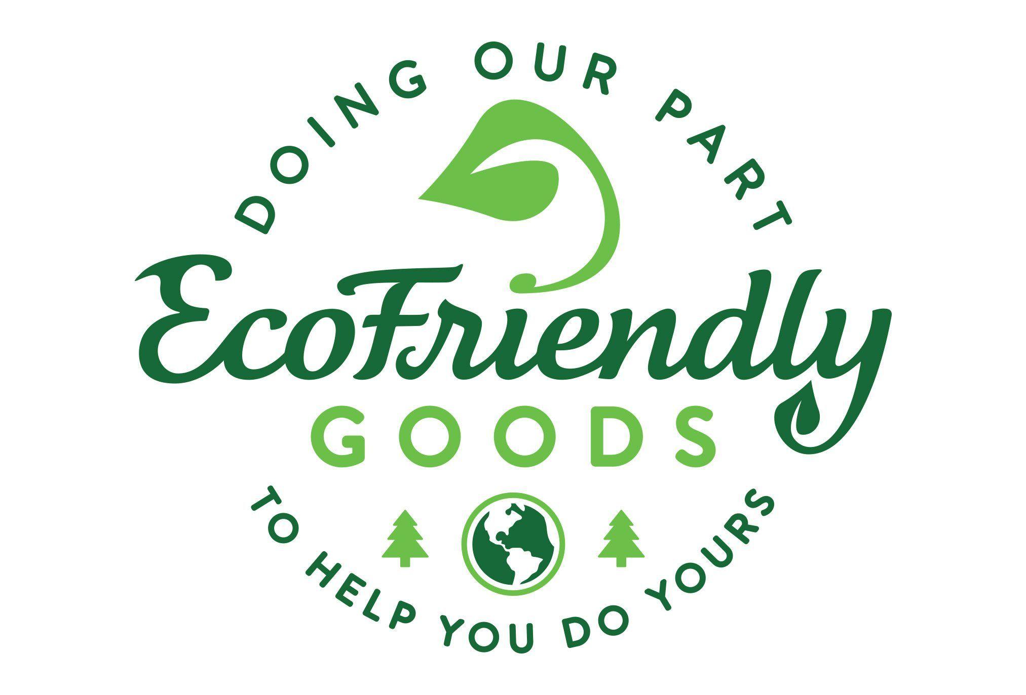 Green Goods Logo - EcoFriendly Goods. Left Hand Design Left Hand Design