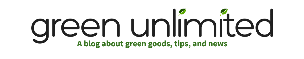 Green Goods Logo - Green Unlimited – A blog about green goods, tips, and news