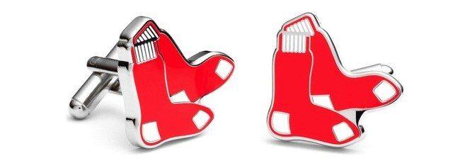 Boston Red Sox Socks Logo - Boston Red Sox Cufflinks Socks Logo Gift brand Cufflink Shirt Tie ...