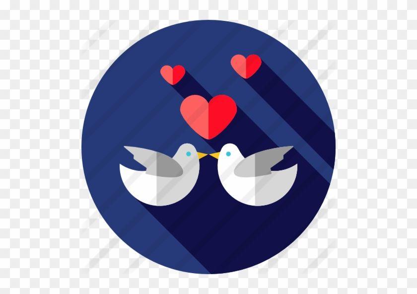 Romantic Logo - Love Birds Logo Png Transparent PNG Clipart Image