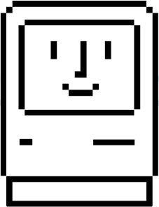 Happy Mac OS Logo - Floppy Emu Disk Emulator for Apple II, Macintosh, and Lisa | Big ...