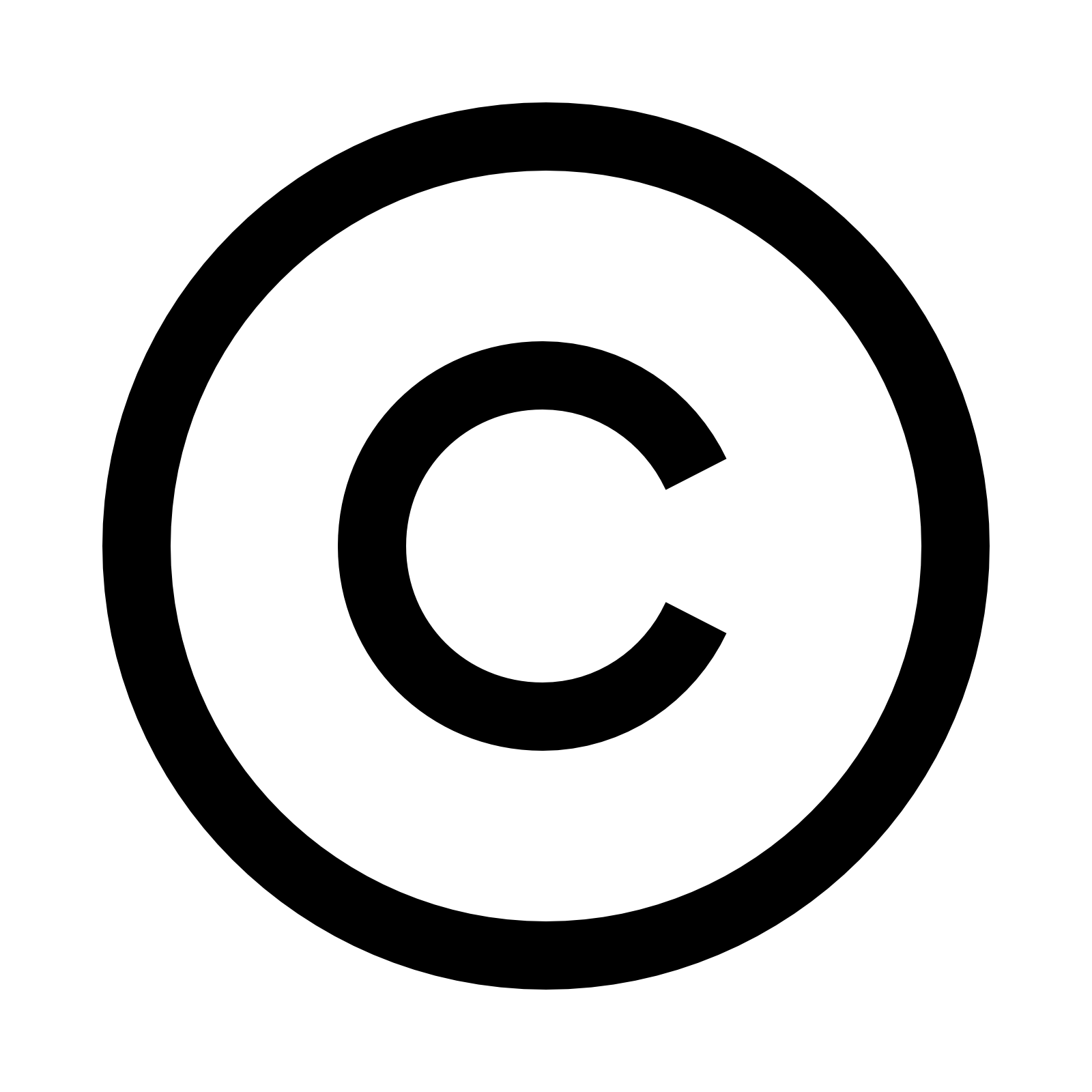 C Symbol Logo - Copyright Symbol PNG Transparent Images | PNG All