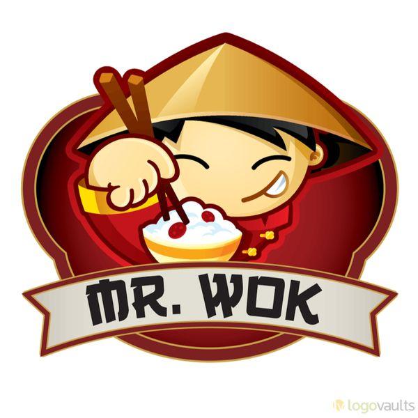Chinese Restaurant Logo - Mr. Wok Chinese Restaurant Logo (PNG Logo)