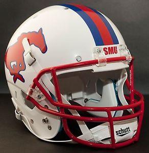 SMU MUSTANGS Football Helmet FRONT TEAM NAMEPLATE Decal/Sticker