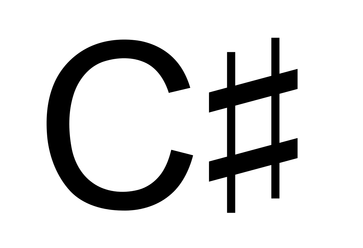 C Backwards C Logo - C Sharp (programming language)