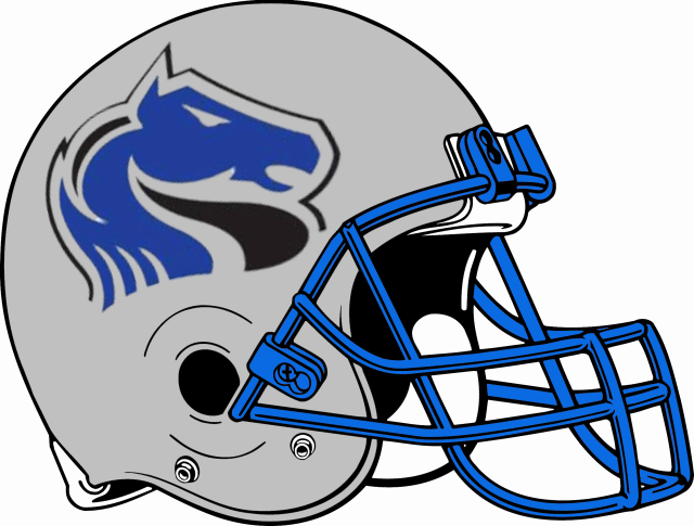 Mustang Football Helmet Logo - Team Mascot: Mustangs - Michigan HS Helmet Project