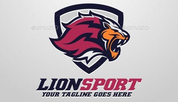 Lion Sports Logo - 20 Cool Sport Logo Vectors – Design Freebies