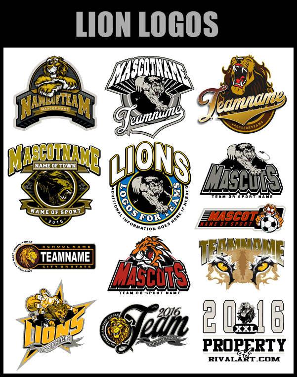 Sport with Lion Logo - Lion Logos