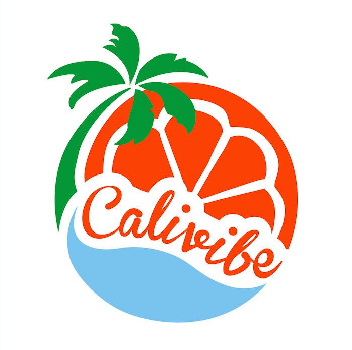 3 Color Logo - calivibe brand design