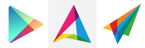 3 Color Logo - 3 Transparent Brand Logos (with Spectral Color) | BEACH