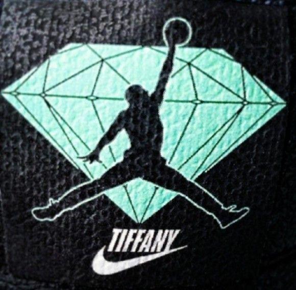 Diamond Jordan Logo - Air Jordan 1 Tiffany par Nbproductionz Site de la Sneaker
