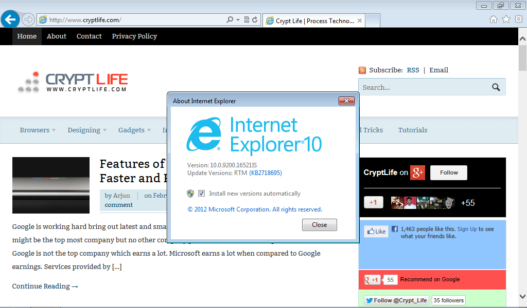 Windows Internet Explorer 10 Logo - Internet Explorer 10 for Windows 7 is Now Released