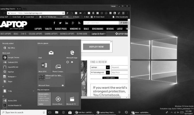 Balck White Windows Logo - How to Disable (or Enable) Grayscale Mode in Windows 10