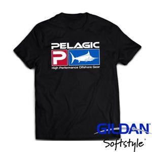 Pelagic Logo - New Pelagic Black Logo Tee Gildan T Shirt 100%Cotton | eBay