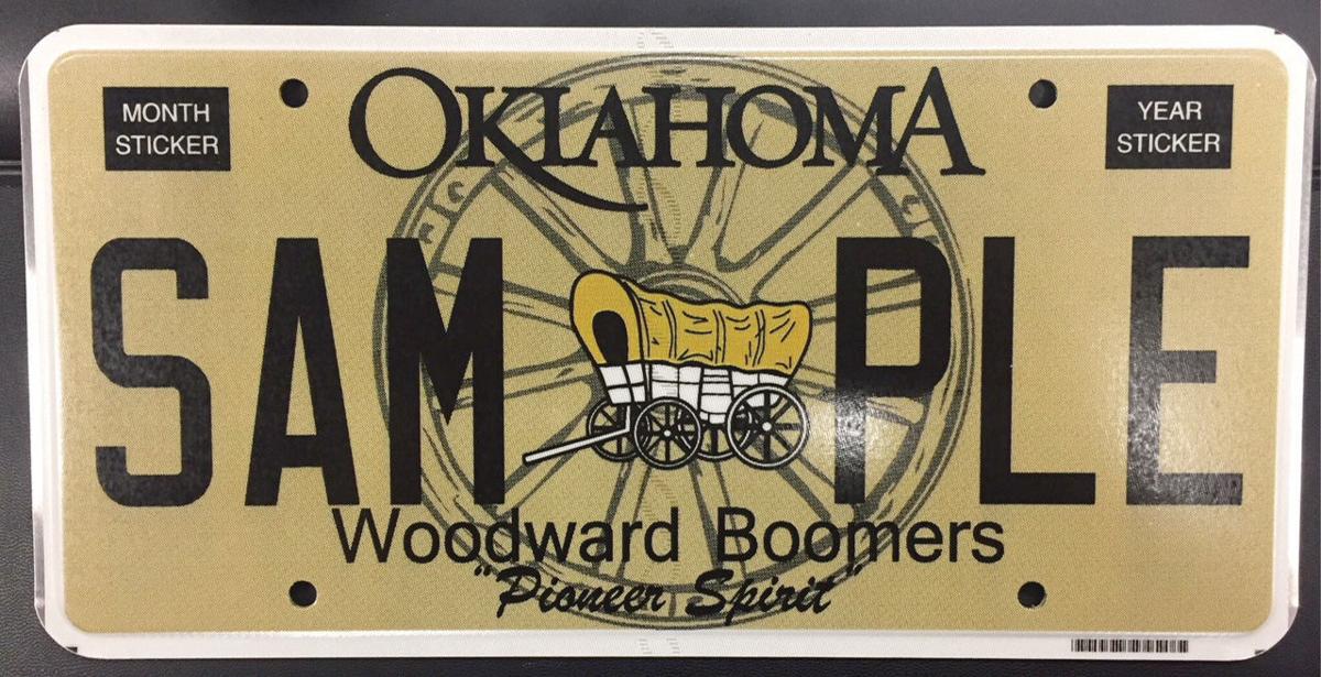 Woodward Boomers Logo - More Orders Needed for Specialty Woodward Boomers License Plate - Z-92