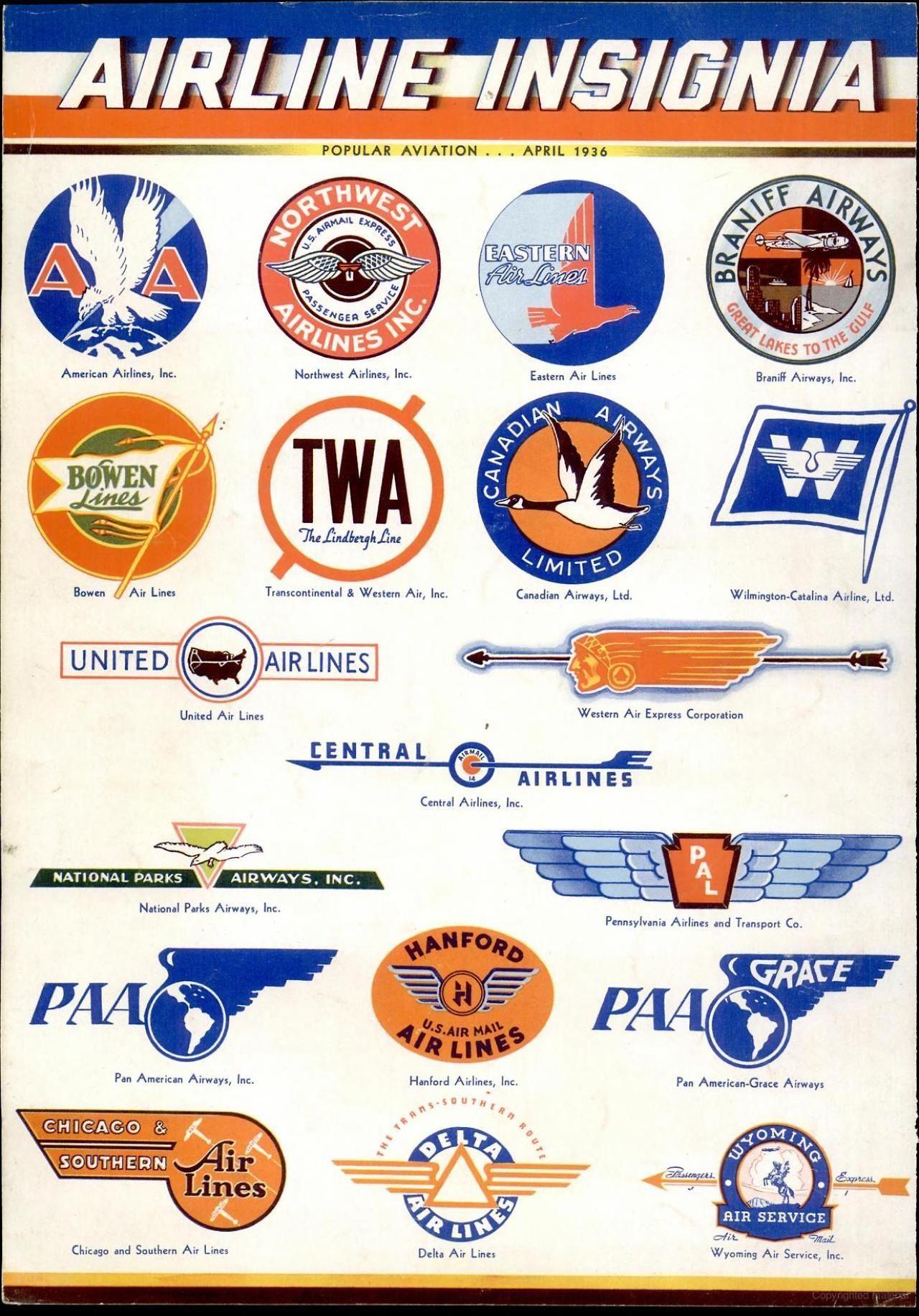 Vintage Airline Logo - airline logos. Logos. Airline logo, Aviation, Aircraft