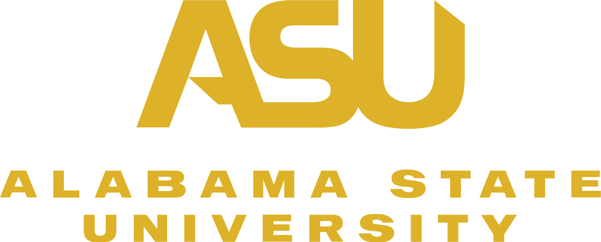Alabama State Logo - File:Alabama State University wordmark.svg - Wikimedia Commons