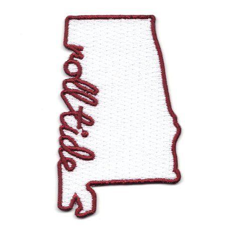 Alabama State Logo - Alabama State Logo Rolltide Iron On Patch