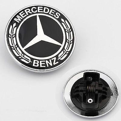 Flat Star Logo - MERCEDES Benz Star Flat Hood Bonnet Logo Emblem Badge A2048170616 | eBay
