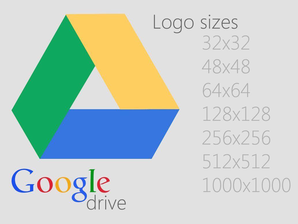 Official Google Drive Logo - Google Drive Logo by Brebenel-Silviu on DeviantArt