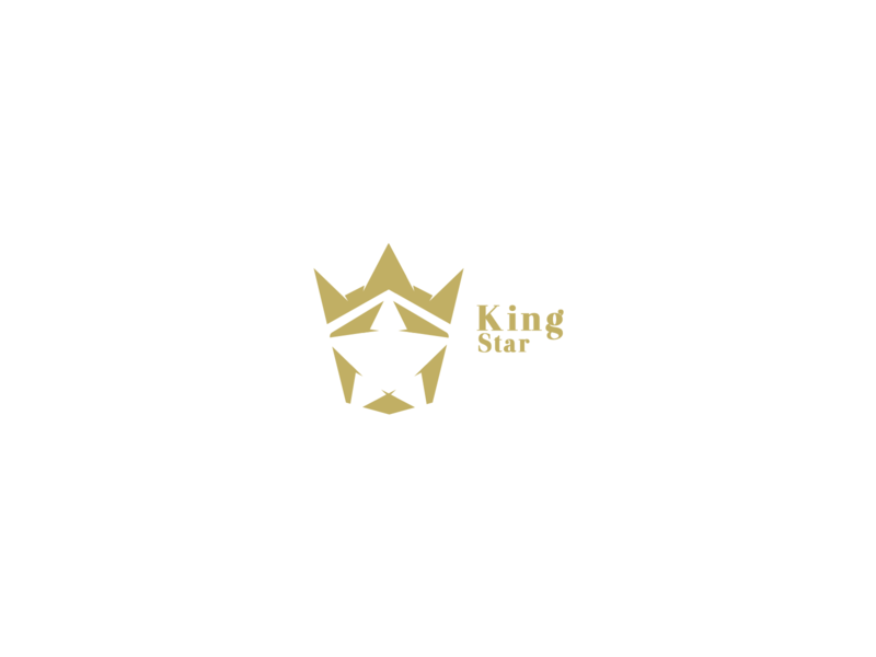 Flat Star Logo - King Star