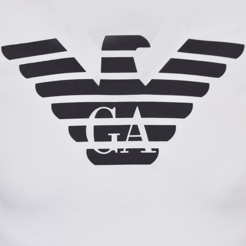 Emporio Armani Logo - EMPORIO ARMANI Emporio Armani Eagle Logo T Shirt In White