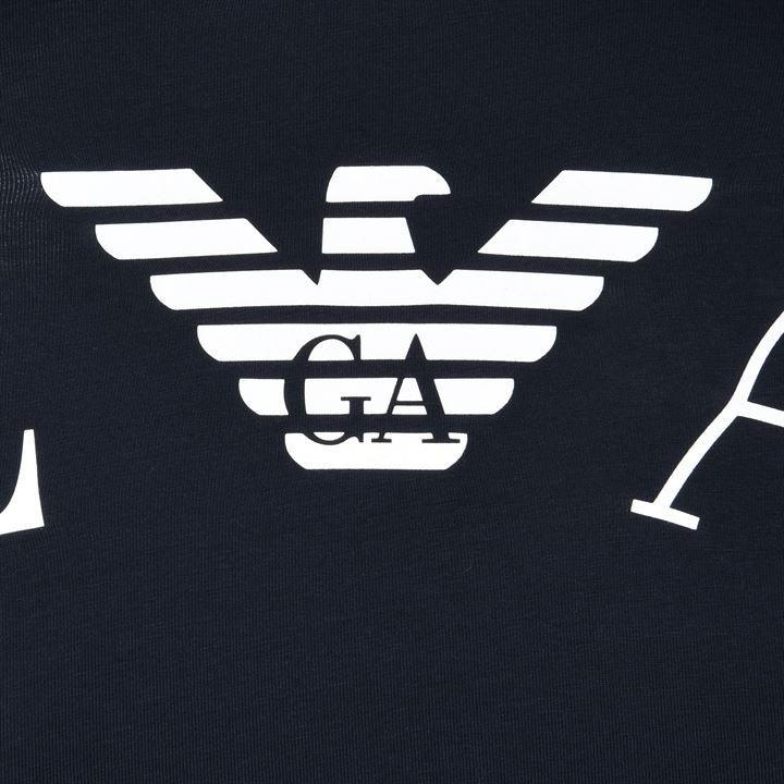 Emporio Armani Logo - Emporio Armani | Logo Back Underwear T Shirt