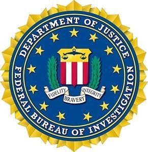 U.S.a. Logo - FBI USA Seal Sticker Logo Federal Bureau Justice for Bumper Helmet ...