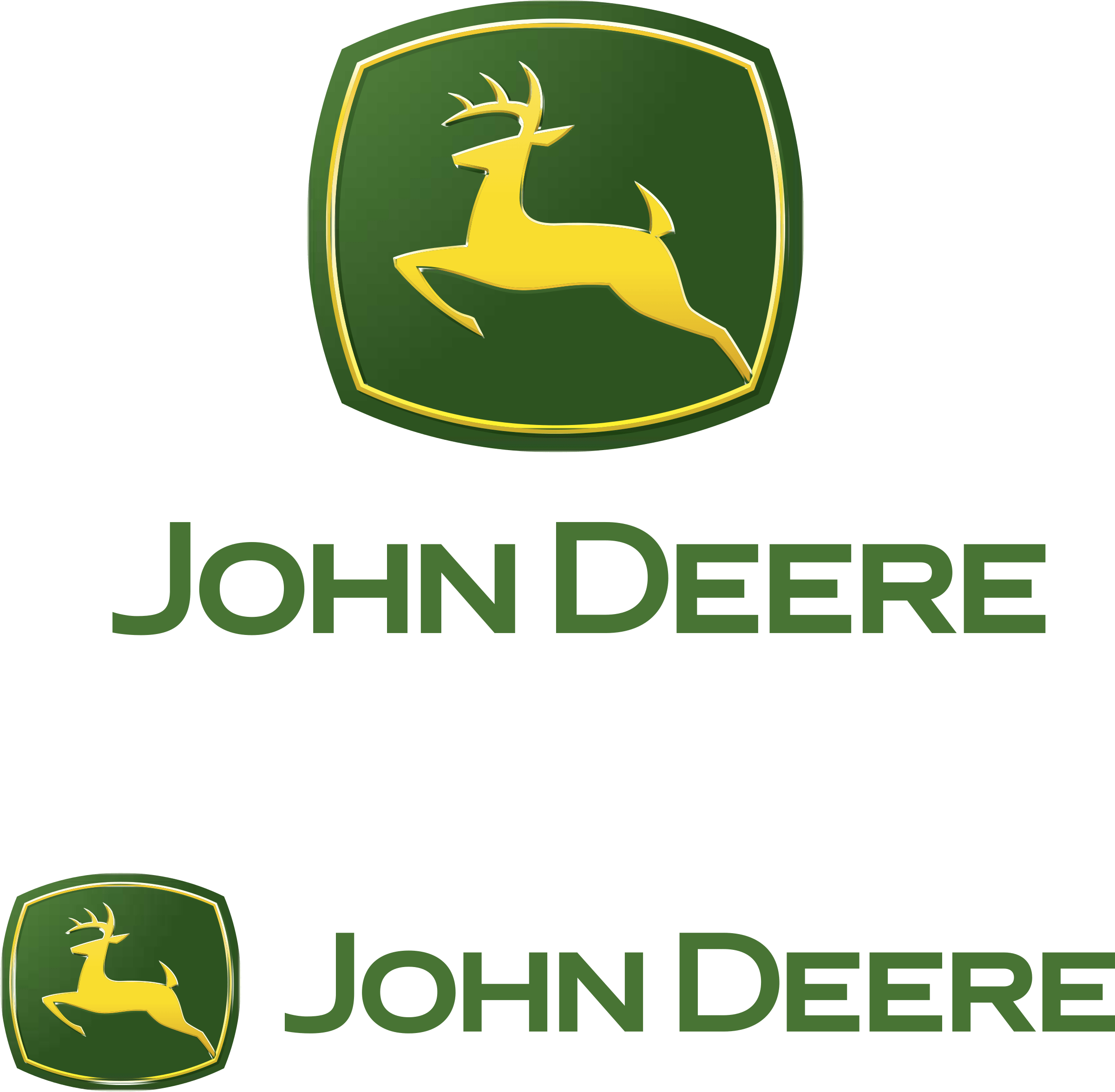 Jphn Deere Logo - John Deere Logo PNG Transparent & SVG Vector - Freebie Supply