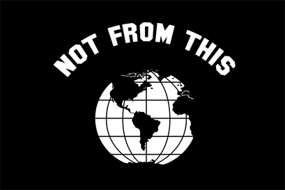 Not of This World Logo - World Logo Vintage Mineral Tee | Not From This World - Not From This ...