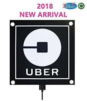 Uber Light Logo - Amazon.com: RUN HELIX Uber Sign Light Uber Logo Uber EL Car Sticker ...