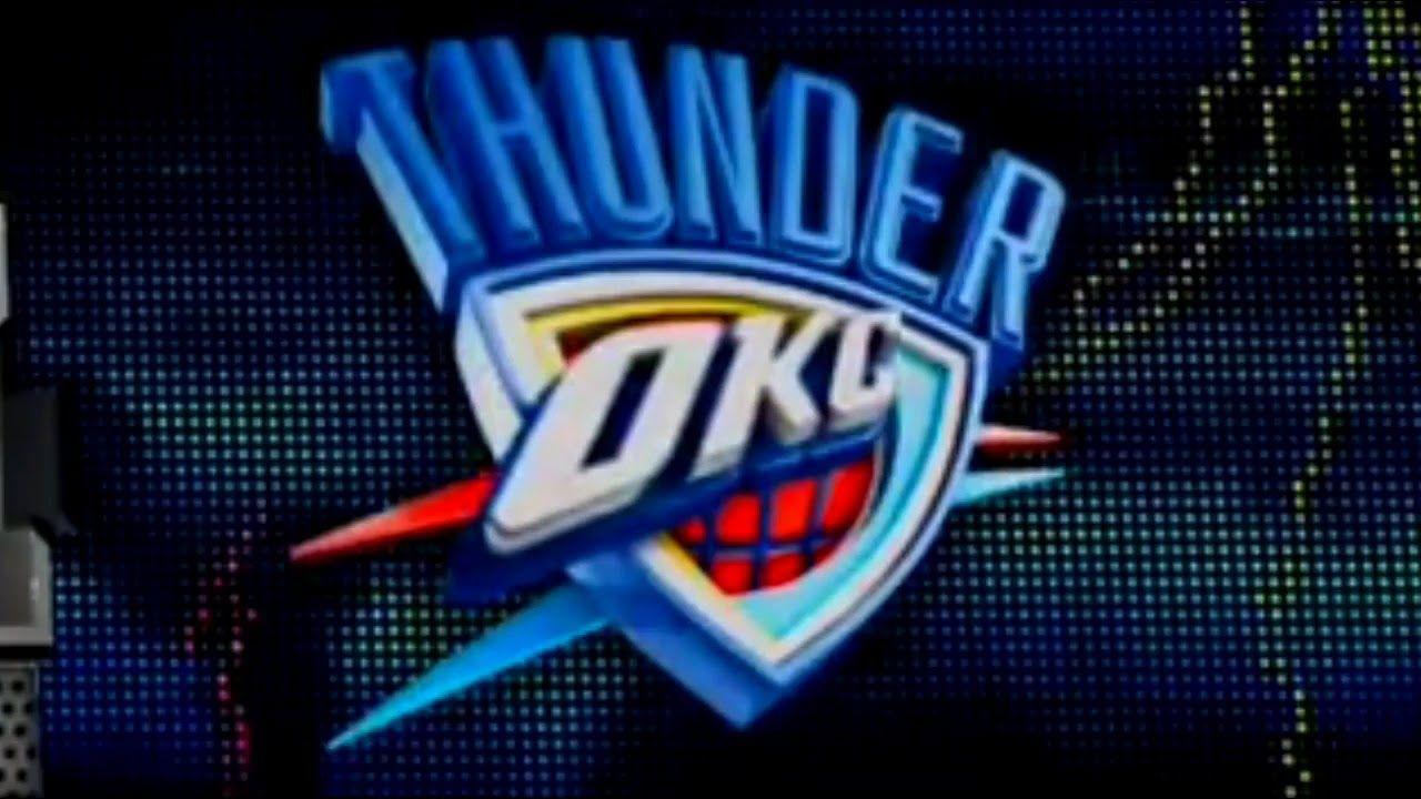 Thunder Logo - Oklahoma City Thunder 3D Logo - YouTube