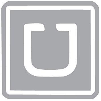 Uber Sticker Logo - Amazon.com: UBER LOGO vinyl Sticker Decal (10