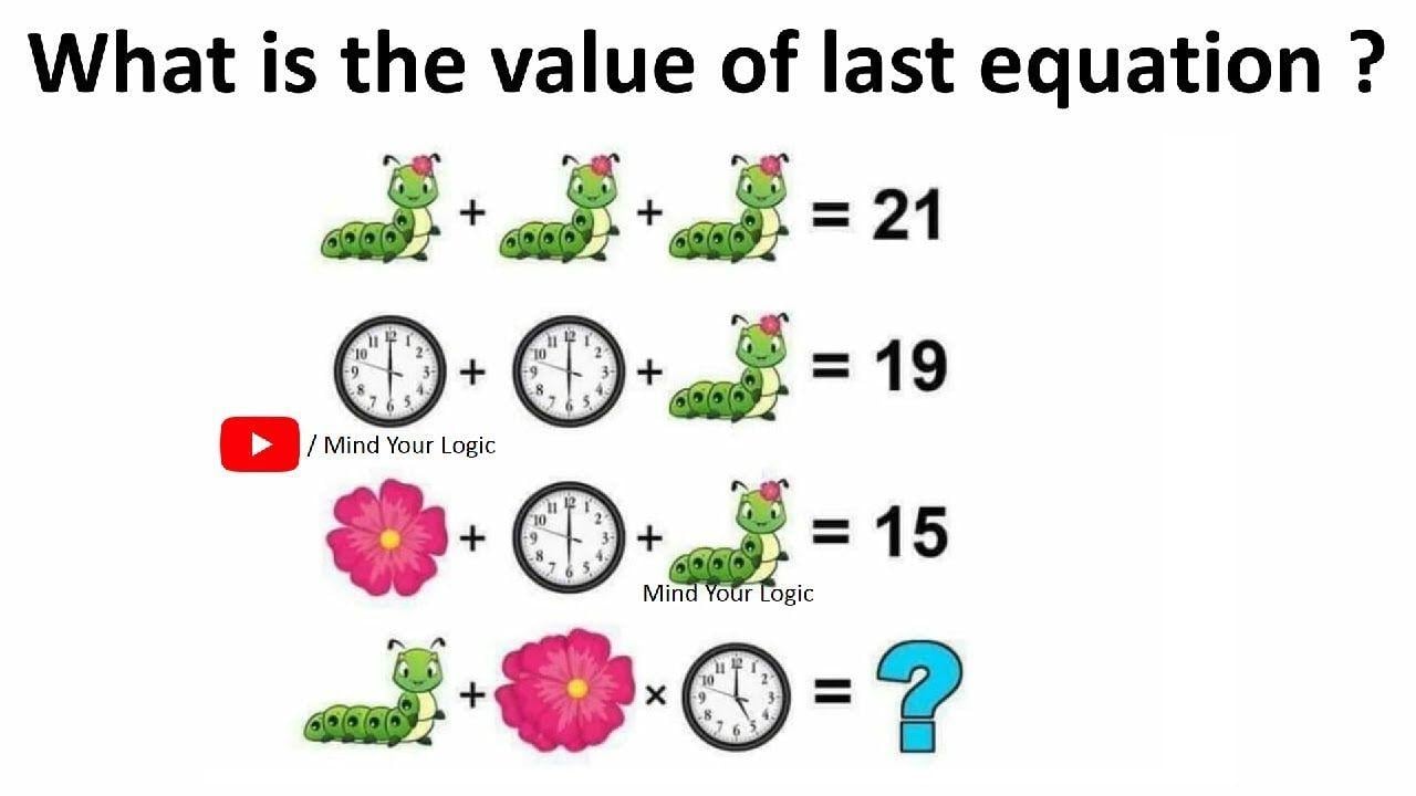Answer to Green Flower Logo - Caterpillar Clock Flower Puzzle | Whatsapp Puzzle Answer - YouTube