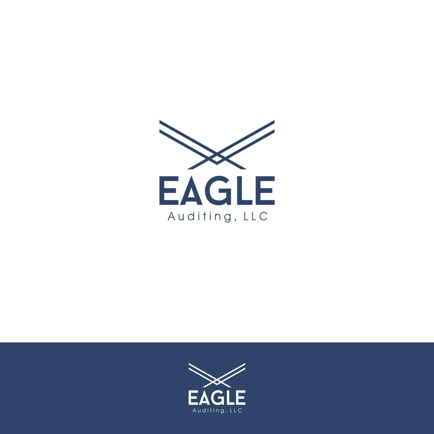 Contemporary Logo - Serious, Modern, Auditing Logo Design for Eagle Auditing, LLC