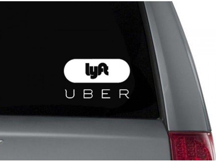 Uber Sticker Logo - SALE! LYFT & UBER Logo decals & stickers online - 10% OFF